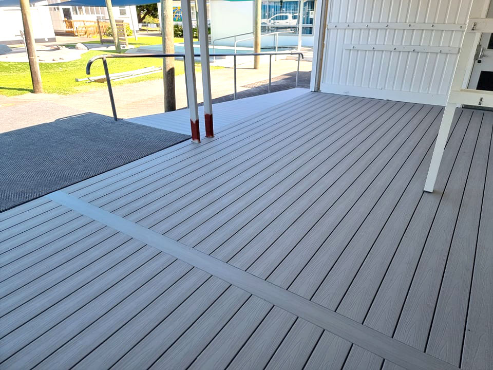Tauranga Primary School Permadeck decking by Baywood Construction
