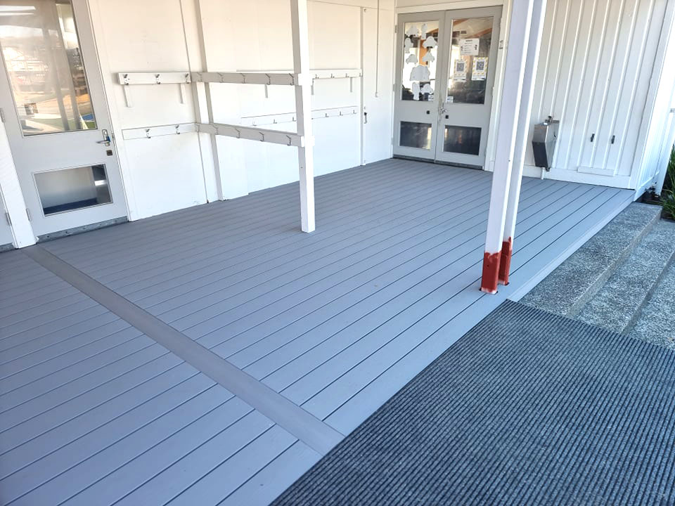 Tauranga Primary School Permadeck decking by Baywood Construction